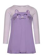 Top Long Cat Face Lindex Purple