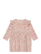 Dress Aop Flowers Lindex Patterned