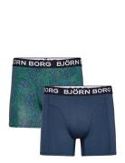 Bamboo Boxer 2P Björn Borg Blue