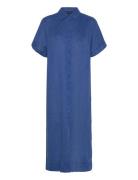 Dress Laila Pure Linen Lindex Blue