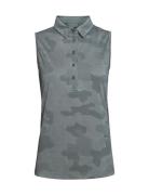 Ladies Camou Top BACKTEE Grey