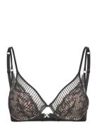 Txture Plunge Half-Foam Bra Chantelle X Black