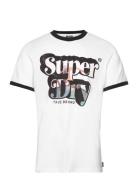 Photographic Logo T Shirt Superdry White