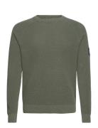 Badge Easy Sweater Calvin Klein Jeans Green
