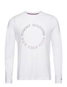 Monotype Roundle Ls Tee Tommy Hilfiger White