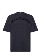 Monotype High Arch Tee Tommy Hilfiger Navy