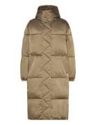 Tjw Long Satin Puffer Tommy Jeans Khaki