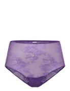 Lace Highwaist Briefs Understatement Underwear Purple