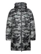 Kevo Long Puffer Jacket W4T4 Rains Grey