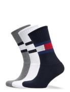 Th Men Sock 3P Flag Ecom Tommy Hilfiger White