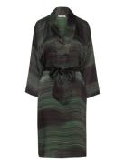 Cammi - Shadow Kaftan Dress Rabens Sal R Green