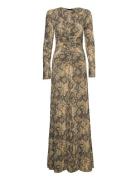 Stretchy Maxi Dress ROTATE Birger Christensen Yellow