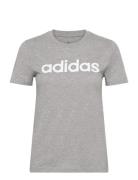 Essentials Slim Logo T-Shirt Adidas Sportswear Grey