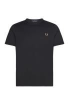 Ringer T-Shirt Fred Perry Black