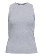 Objjamie S/L Tank Top Noos Object Grey