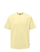 Onsfred Rlx Ss Tee ONLY & SONS Yellow