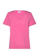 Adeliasz V-N T-Shirt Saint Tropez Pink