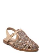 Sandals - Flat - Closed Toe - Op ANGULUS Gold