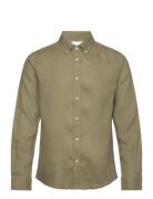 Kristian Linen B.d. Shirt Les Deux Green