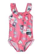 Nmfmyri Peppapig Swimsuit Cplg Name It Pink