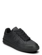 B440 Textured Leather Fred Perry Black