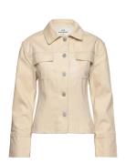 Shaped Denim Jacket Les Coyotes De Paris Beige