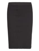 Mlkarmen Seamless Abk Skirt Hw A. Noos Mamalicious Black