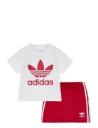 Short Tee Set Adidas Originals Red