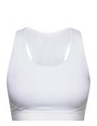 Nb Sleek Medium Support Pocket Sports Bra New Balance White