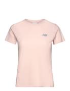 Jacquard Slim T-Shirt New Balance Pink