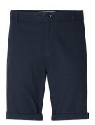 Slhslim-Luton Flex Shorts Noos Selected Homme Blue