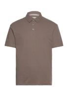 Jprcc Soft Linen Blend Ss Polo Jack & J S Brown