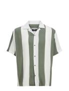 Jcojeff Aop Resort Shirt Ss Relax Ln Jack & J S Green