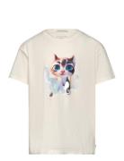 Photoprint Over D T-Shirt Tom Tailor White