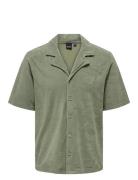 Onsdeniz Reg Ss Terry Shirt Cs ONLY & SONS Green