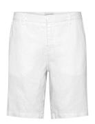 Cfpandrup 100% Linen Shorts Casual Friday White