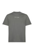 Logotype Ss T-Shirt Daily Paper Grey