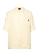 Enzi Seersucker Ss Shirt Daily Paper Yellow