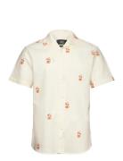 Bowling Felix Cotton Linen Shirt S/ Clean Cut Copenhagen Cream