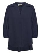 Fqtulip-Blouse FREE/QUENT Navy