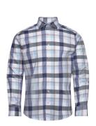 Bs Watt Slim Fit Shirt Bruun & Stengade Blue