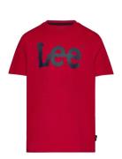 Wobbly Graphic T-Shirt Lee Jeans Red