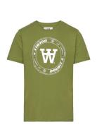 Ola Tirewall T-Shirt Gots Double A By Wood Wood Green