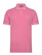 H/S Polo Shirt United Colors Of Benetton Pink