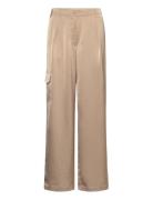 D6Harlow Satin Wide Pants Dante6 Beige