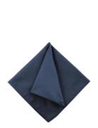 Solid Silk Pocket Square Portia 1924 Navy