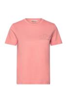 Reg Tonal Shield Ss T-Shirt GANT Pink