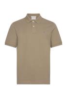 Reg Shield Ss Pique Polo GANT Beige