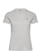 Reg Shield Ss T-Shirt GANT Grey