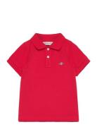 Shield Ss Pique GANT Red